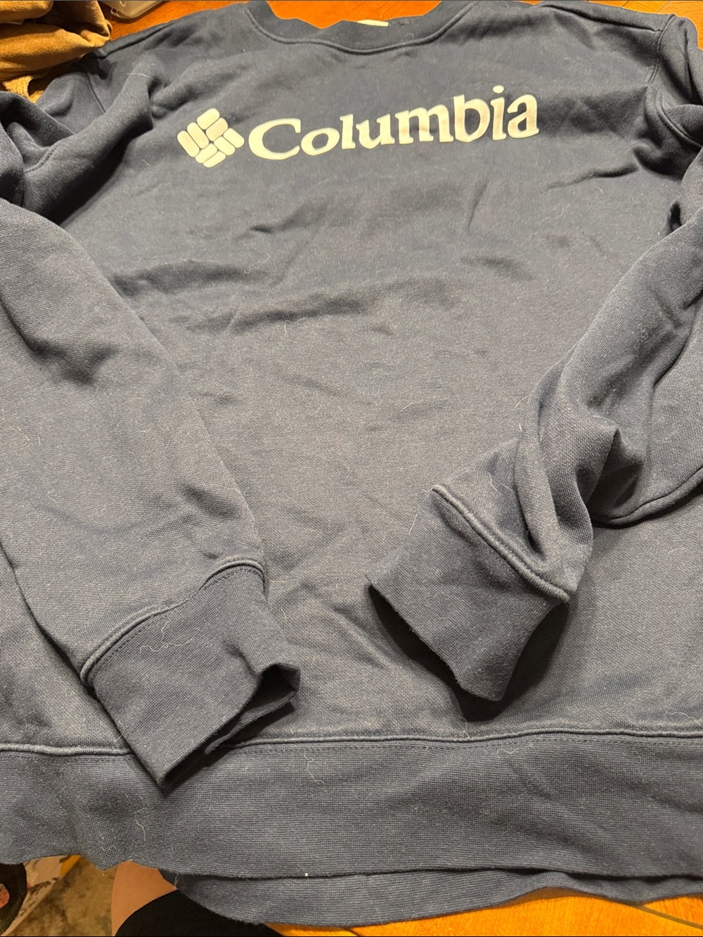 Columbia Navy Crewneck XXL